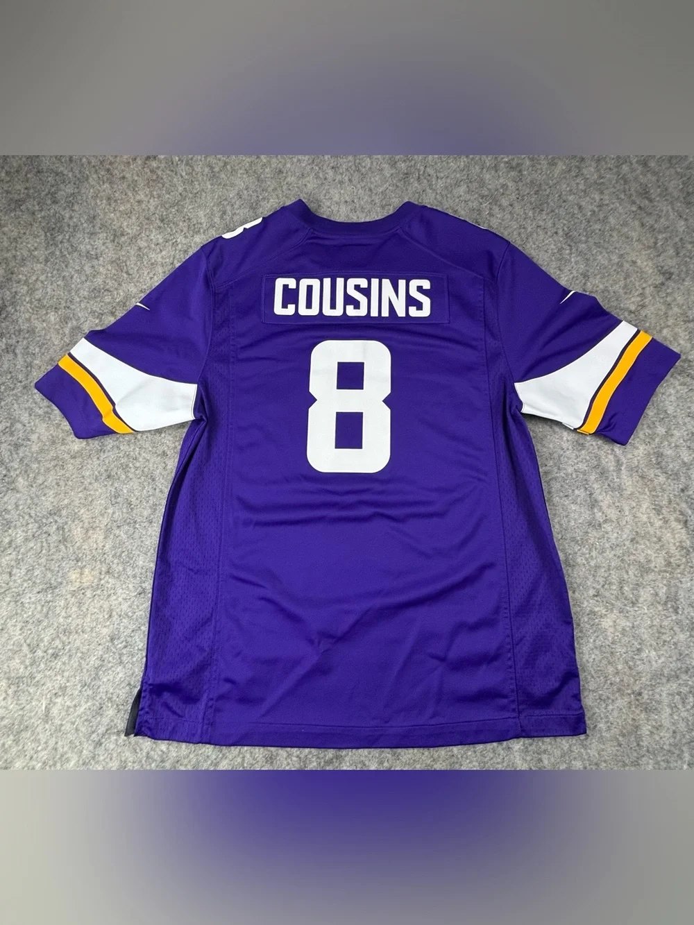 Nike | NFL | Minnesota Vikings |‎ #8 Kirk Cousins Jersey | Men’s Size Large